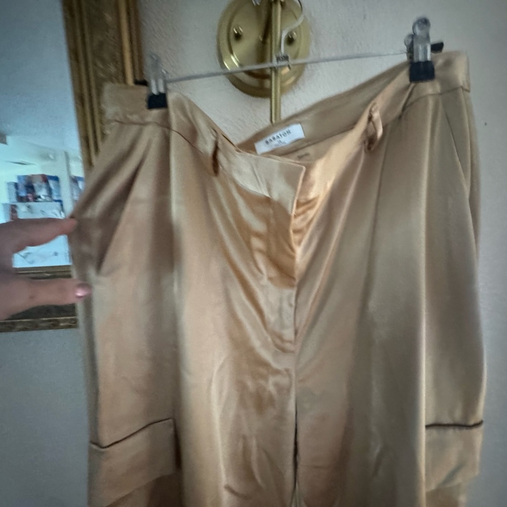 Aritzia Babaton Refined Satin Cargo Pant - Picture 5 of 6